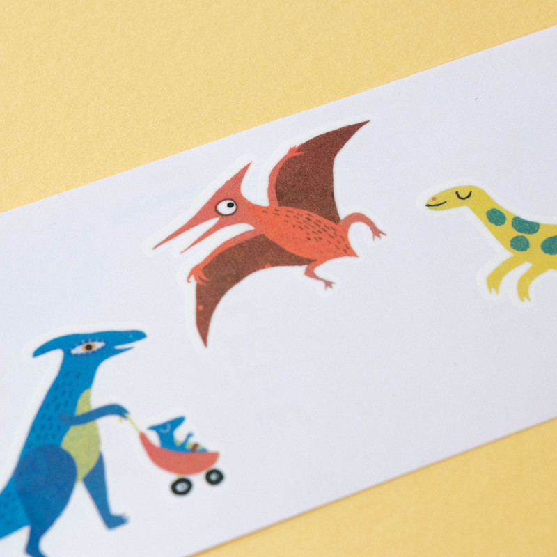 10 dinosaur decals
